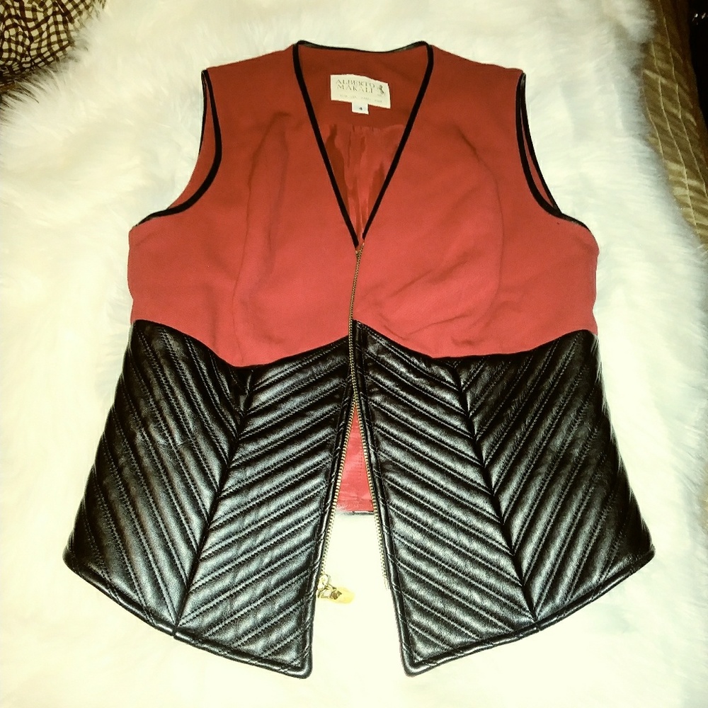 ✨Stylish Wool / Leather Vest